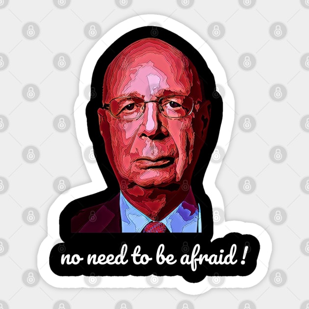 No need  to be afraid ! Sticker by la chataigne qui vole ⭐⭐⭐⭐⭐